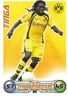 Tinga Borussia Dortmund 2009/10 Topps MA Bundesliga #65